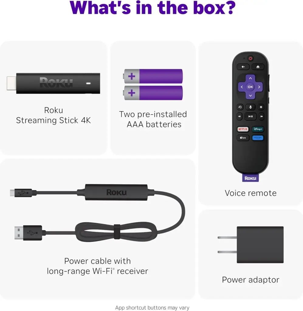 Amazon Fire TV Stick 4K connected to TV